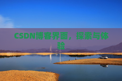 CSDN博客界面,探索与体验